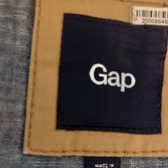 GAP Women's Tan Classic Tan Double Breasted Trench Coat. Size L - Picture 8 of 13